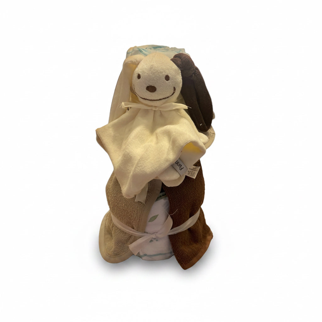 Luiertaart Tut Bruin/Creme