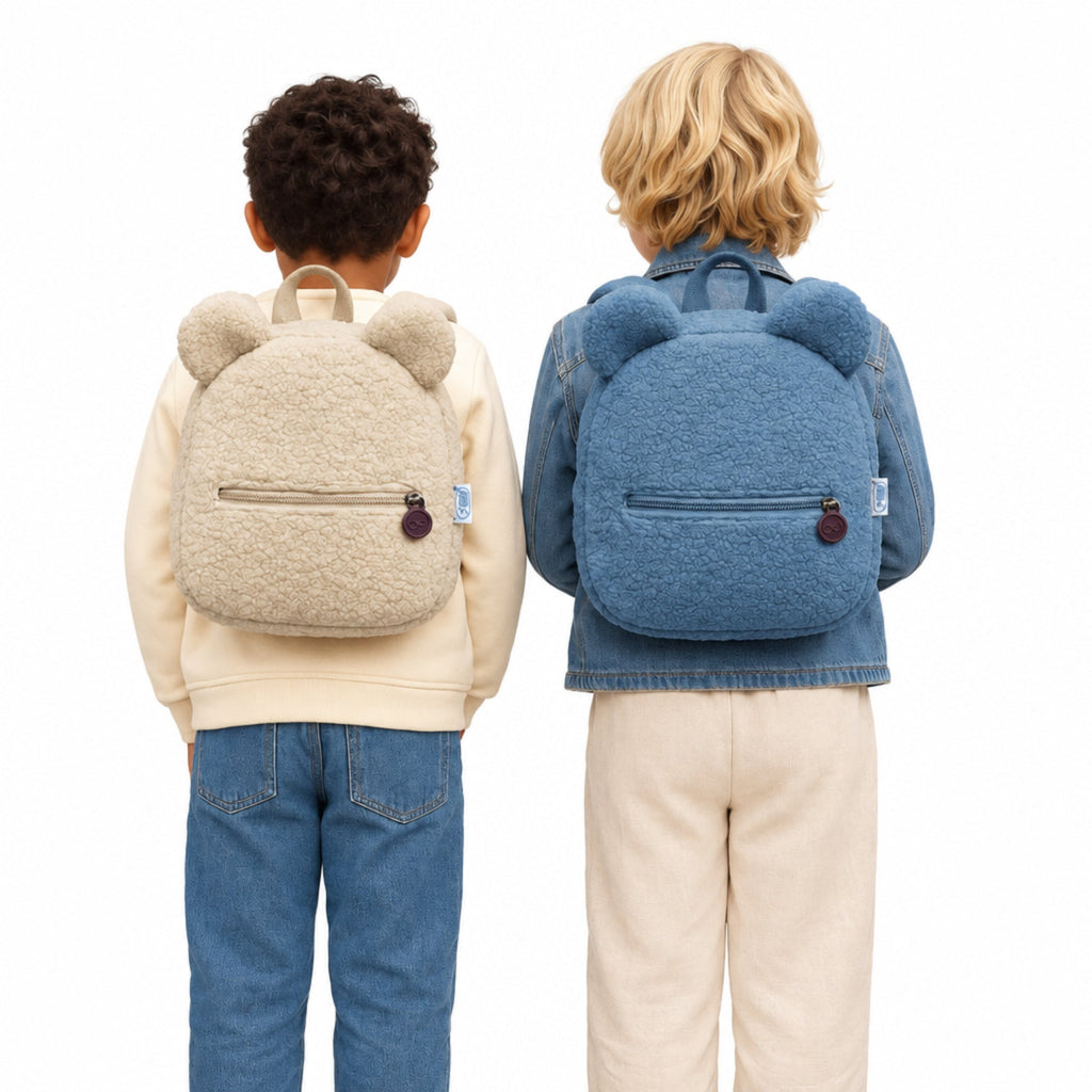 Rugzakje Teddy geborduurd met naam