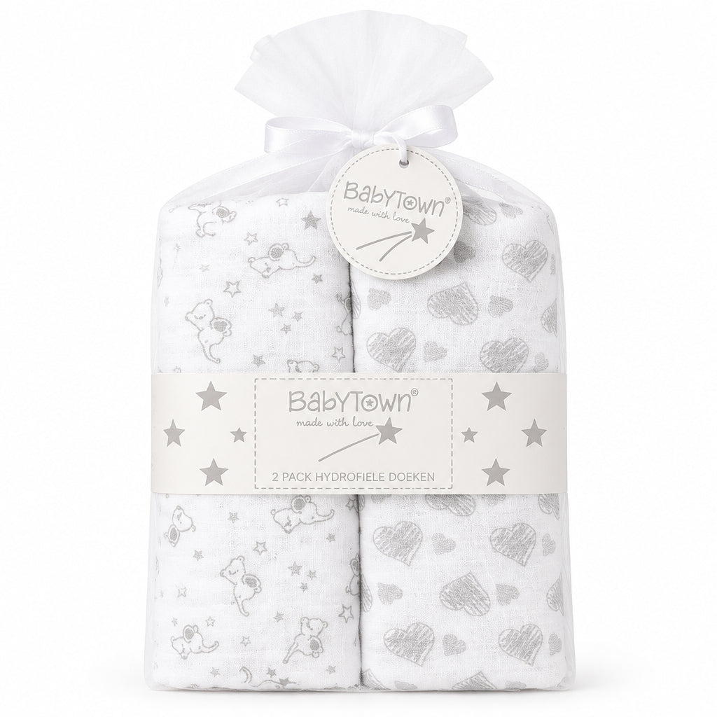 Babytown 2 Pack Hydrofiele Doeken