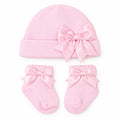 Softtouch Hat & Socks Gift Set Roze