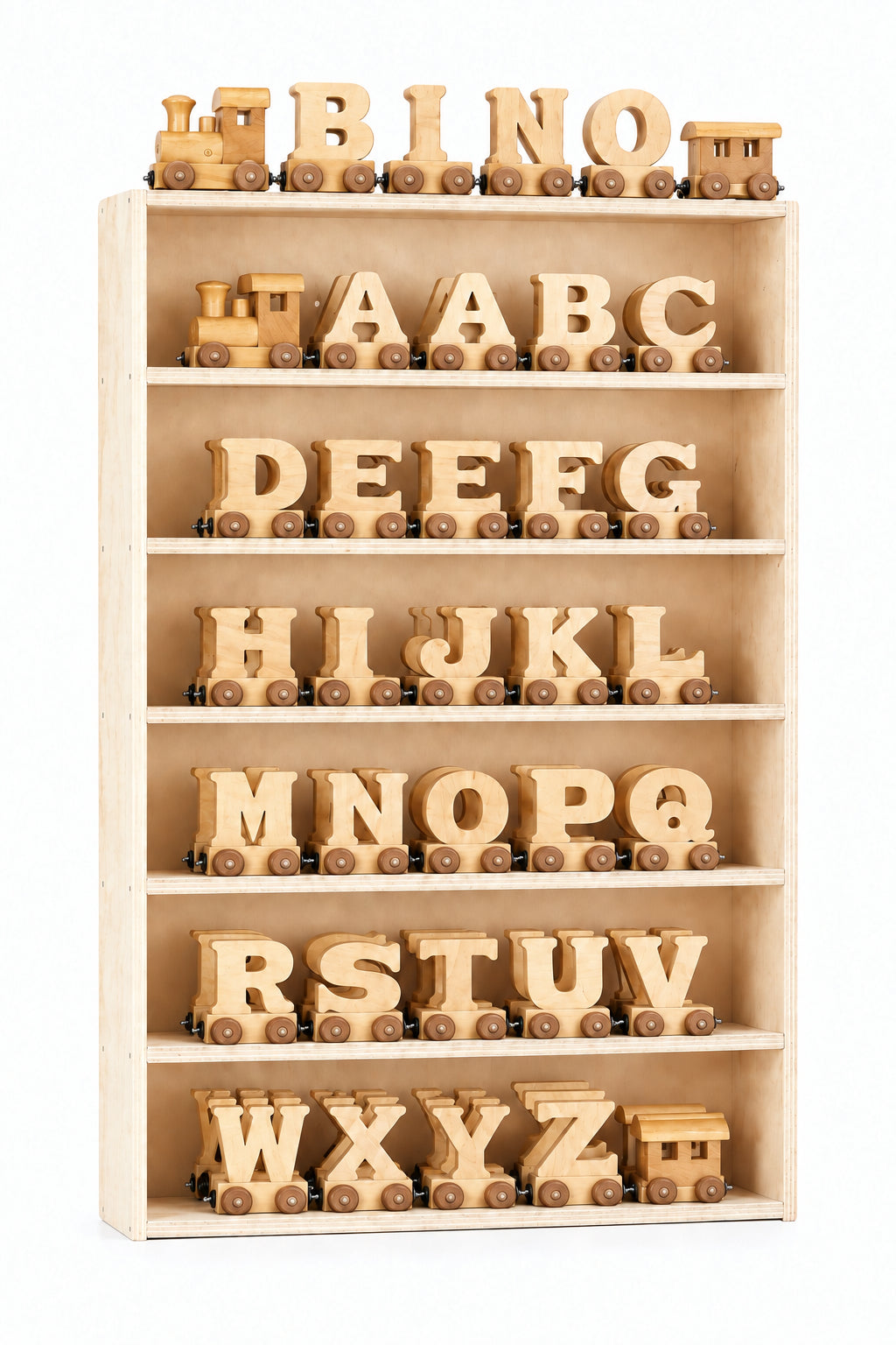 Houten Lettertrein