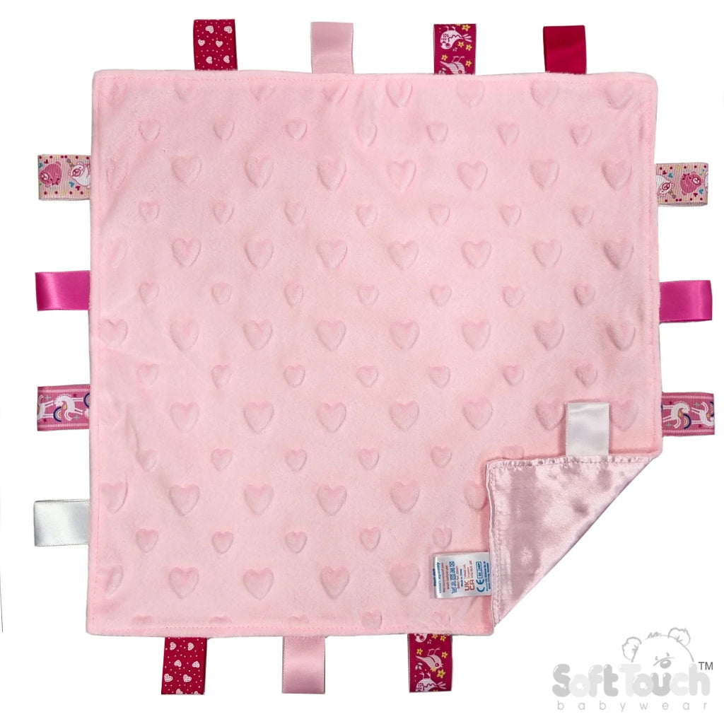 Softtouch Labeldoek Roos met Naam
