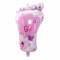It's a Girl / Boy Voet Folie Ballonnen