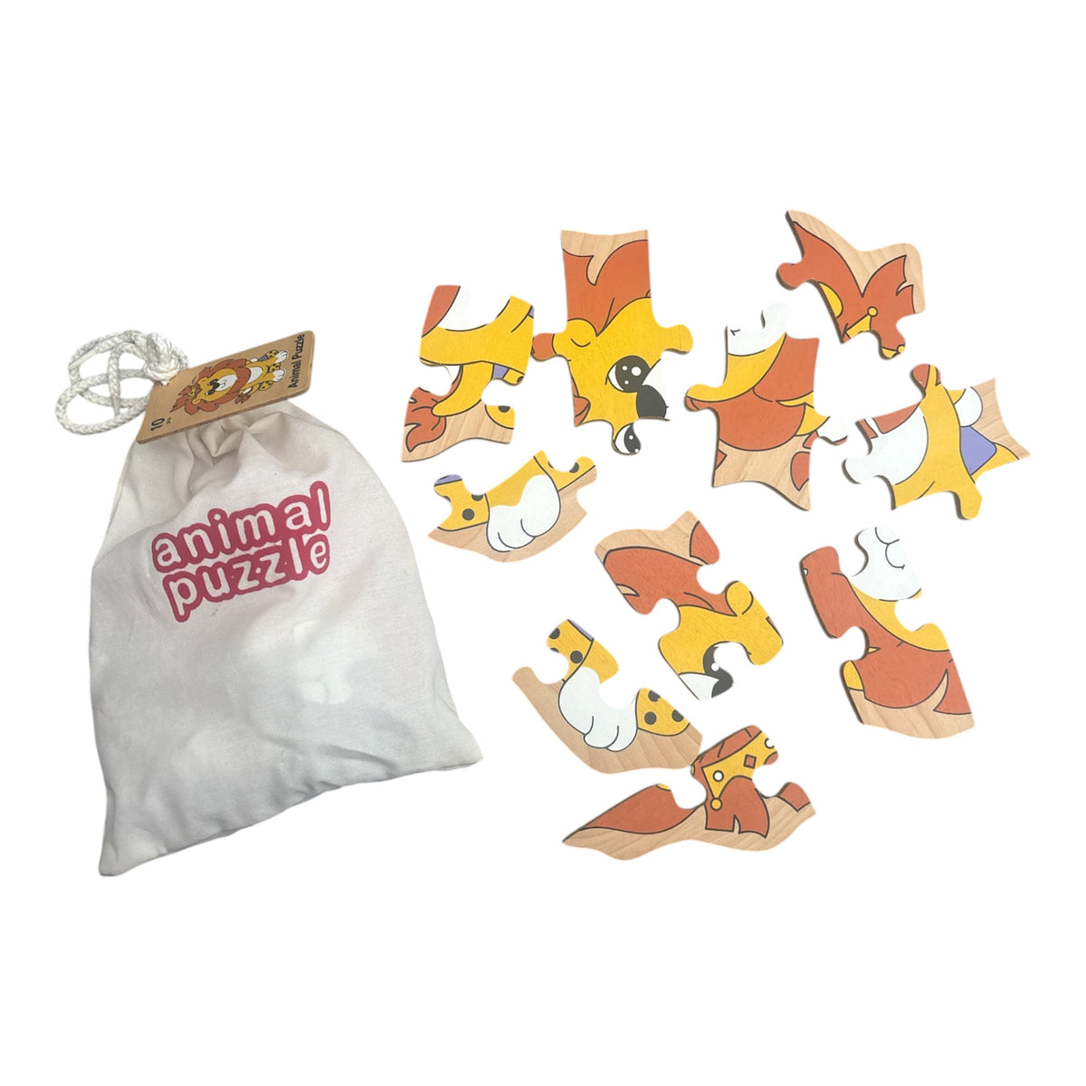 Animal Puzzels Leeuw