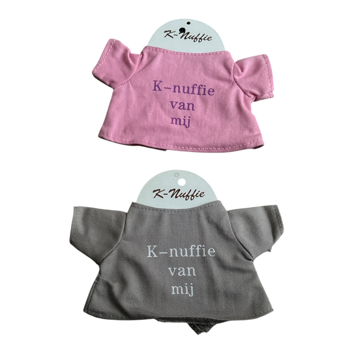 K-Nuffie T-shirt met Tekst