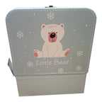 Gevuld kadokoffertje Little Bear Blauw
