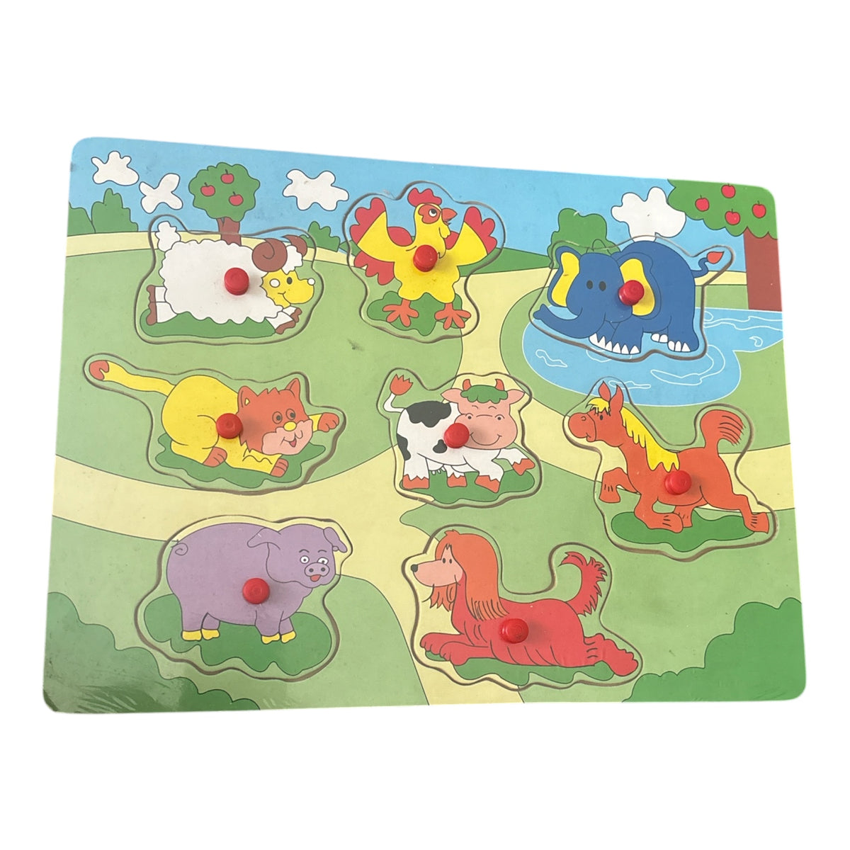 Houten Dieren Puzzel