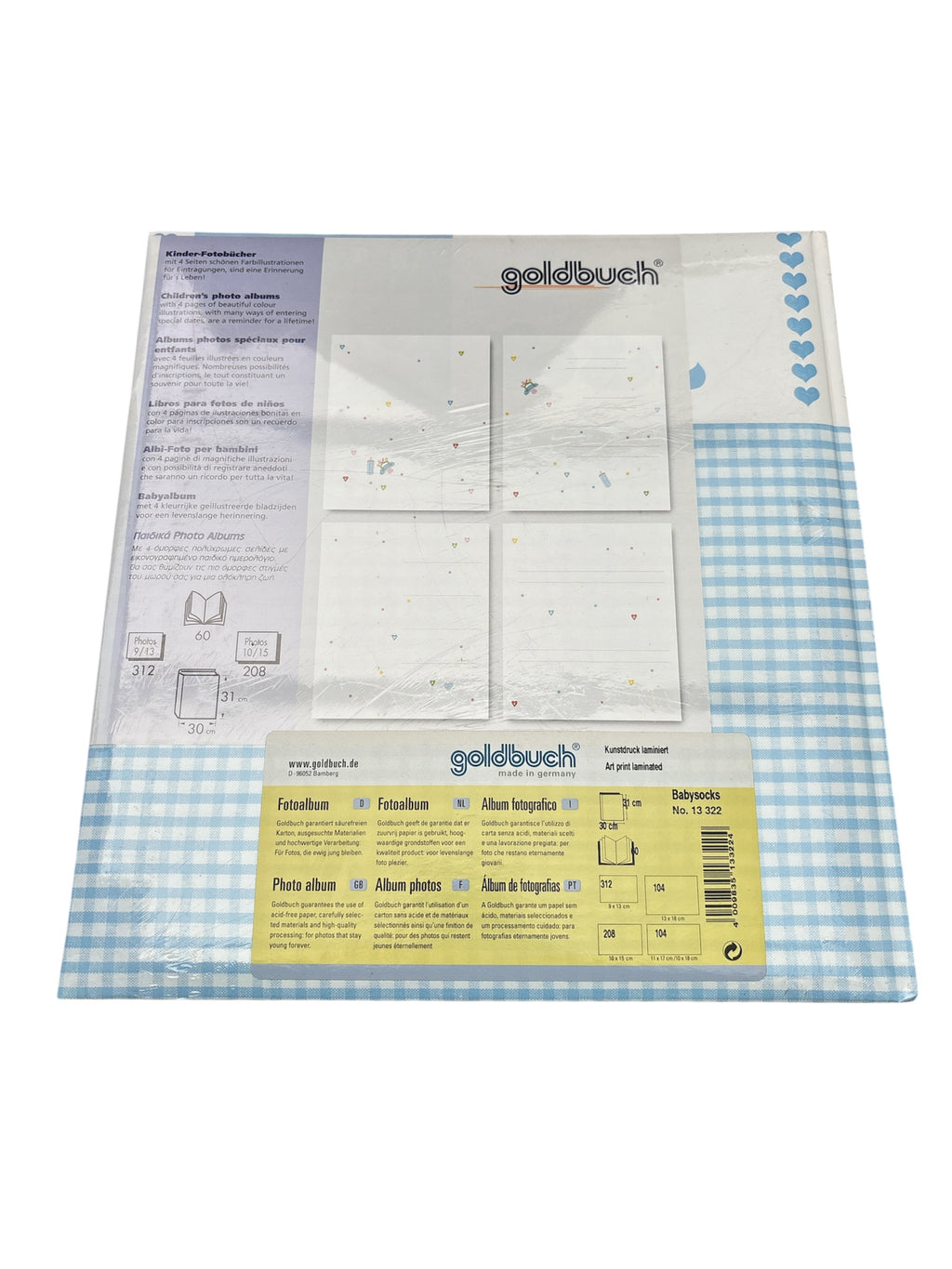 Fotoboek Goldbuch Babysocks