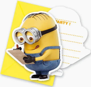 Disney Minions Uitnodigingen