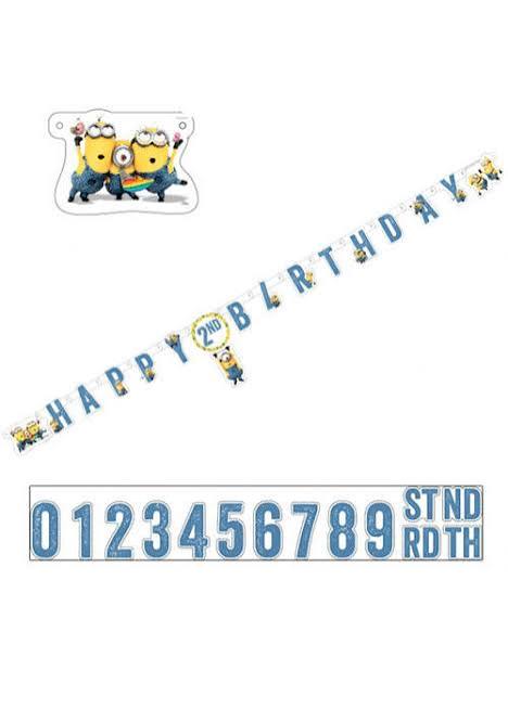 Disney Minions Party Banner
