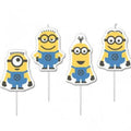 Disney Minions 4 Figuur Kaarsjes