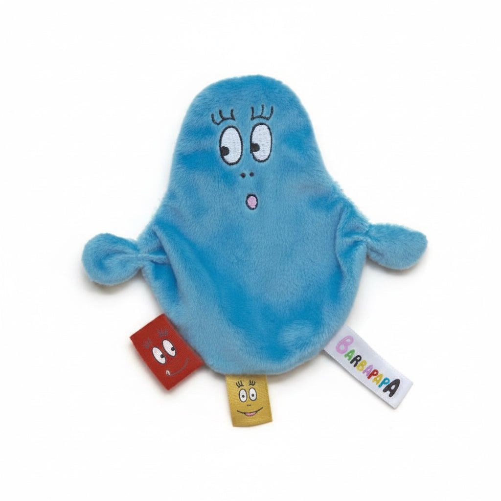 Barbapapa Knuffeldoek Blauw