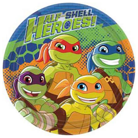 Half Shell Heroes Bordjes 23cm