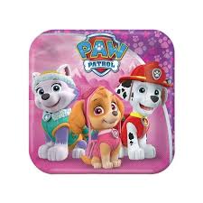 Paw Patrol Skye Bordjes 18cm