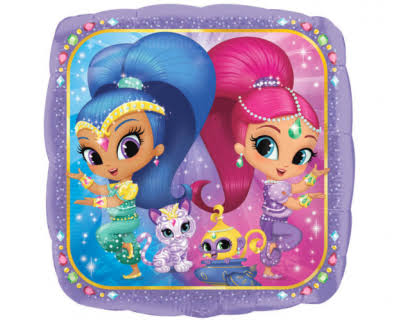 Shimmer & Shine Folie Ballonnen