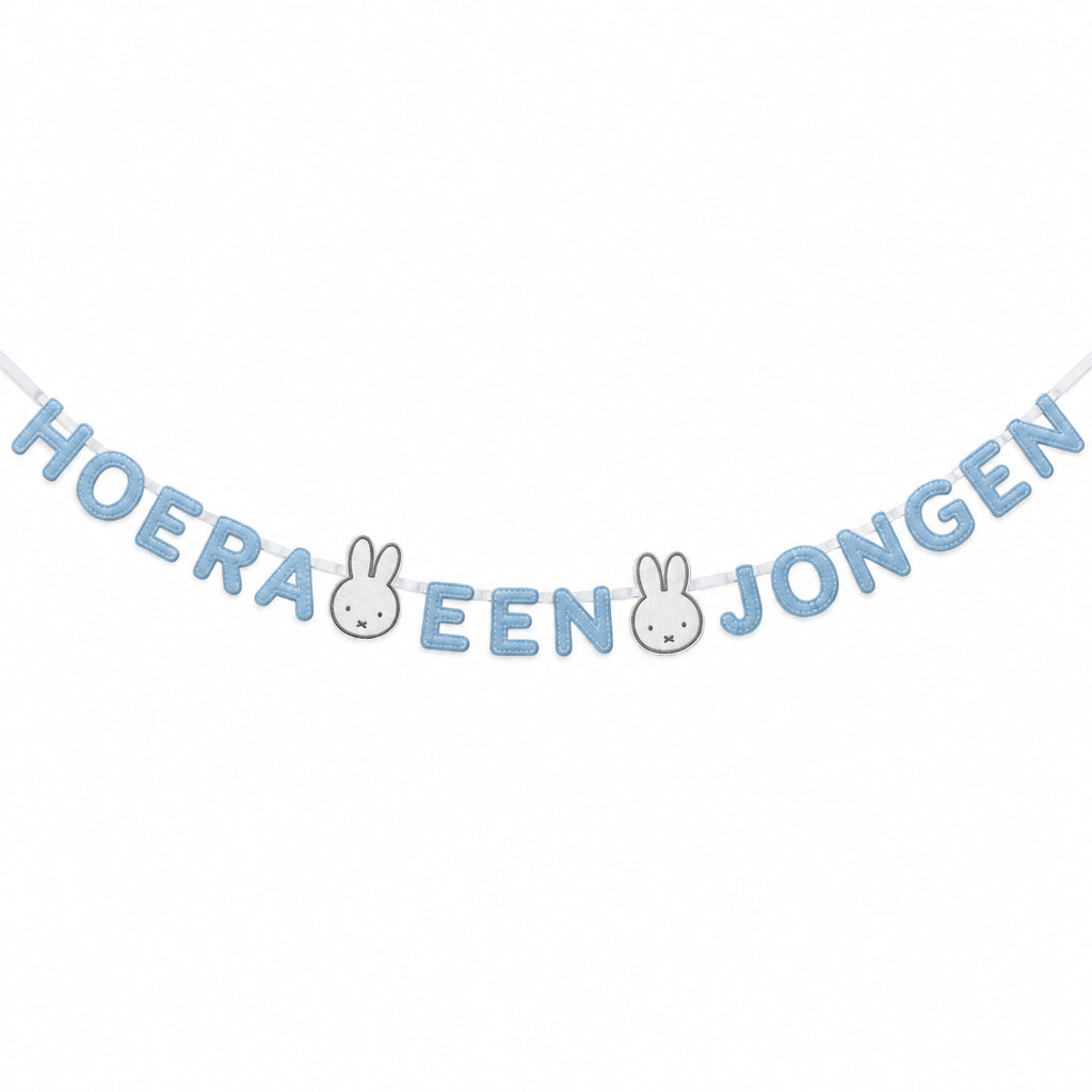Nijntje Letterslinger Hoera een Jongen