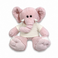 Funnies Olifant Luka Roze, Inclusief Borduren T-shirt