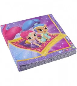 Shimmer & Shine Servetten